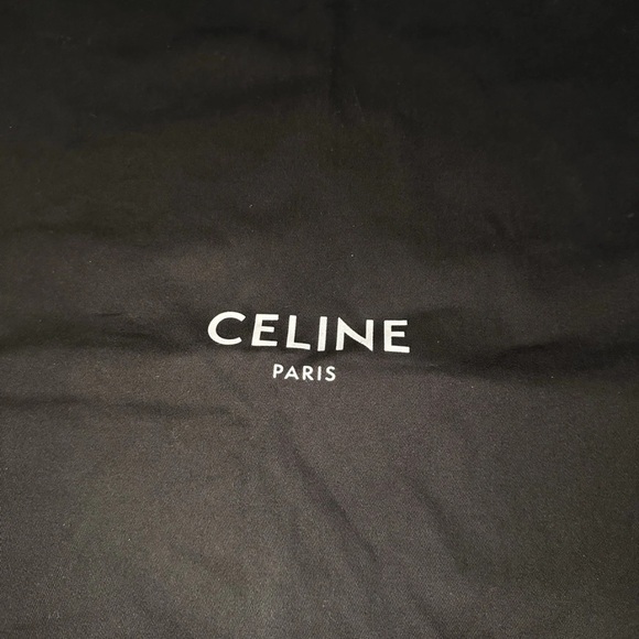 Celine - Duster bag - Drawstring backpack - cotton - 19" × 15" - Picture 4 of 7